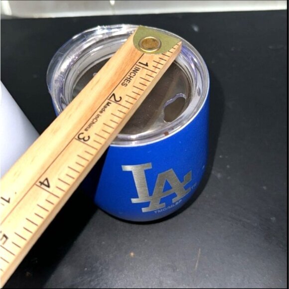 Los Angeles Dodgers Stemless Tumbler Set - 2 Pack - Double Wall - Blue & White - - Picture 4 of 5